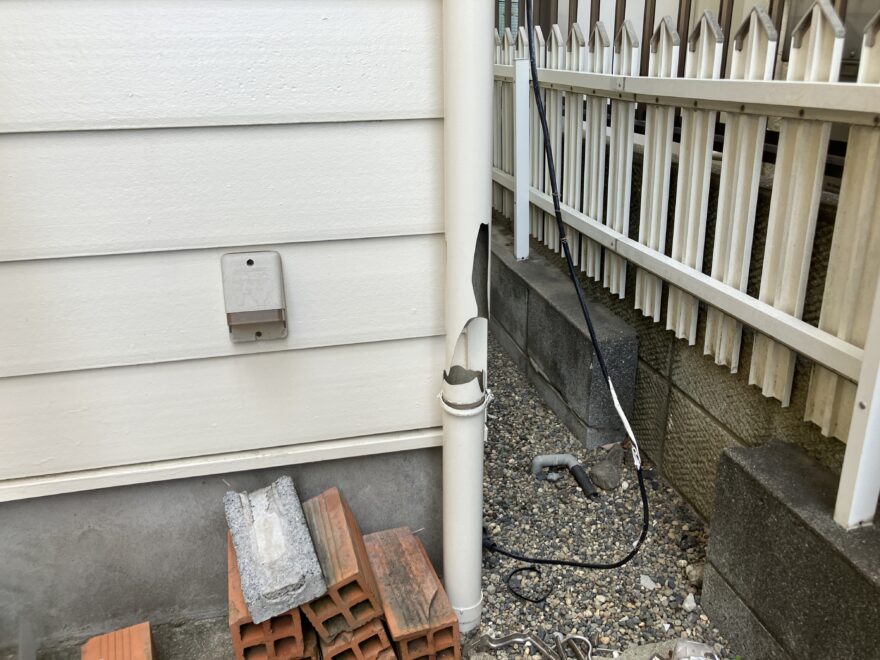 雨樋（縦樋）部分修理