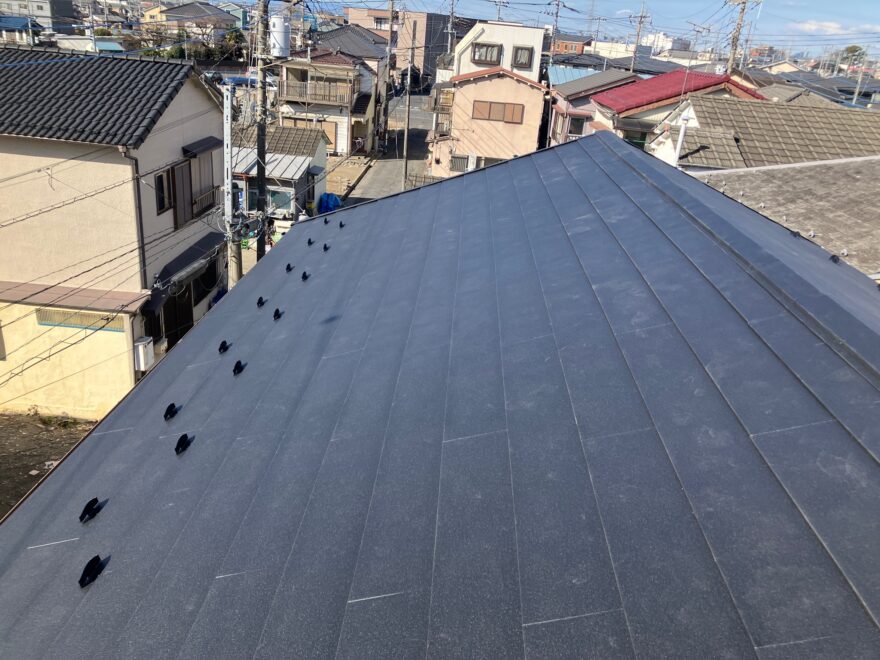 屋根カバー工事
